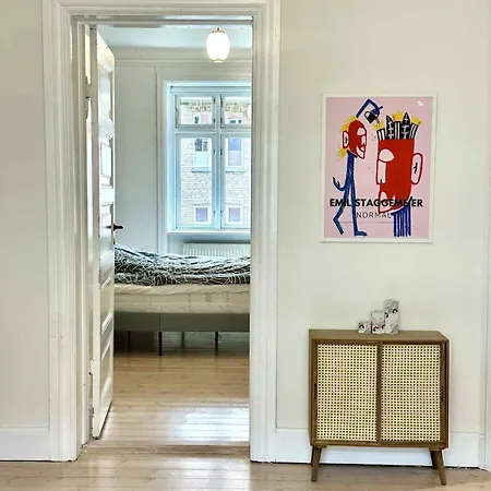 Spacious Nordic Design Vesterbro I 3 Min To Metro Appartement